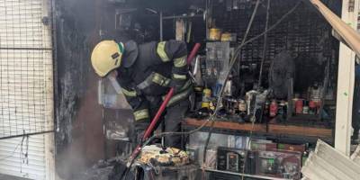 В одному з районів Запоріжжя горів торгівельний кіоск