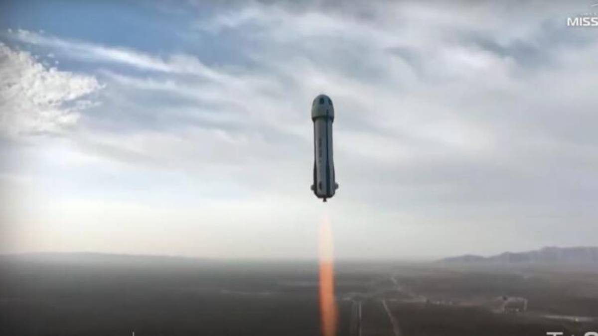 Blue Origin запустила у космос перший жіночий екіпаж із Кеті Перрі на борту
