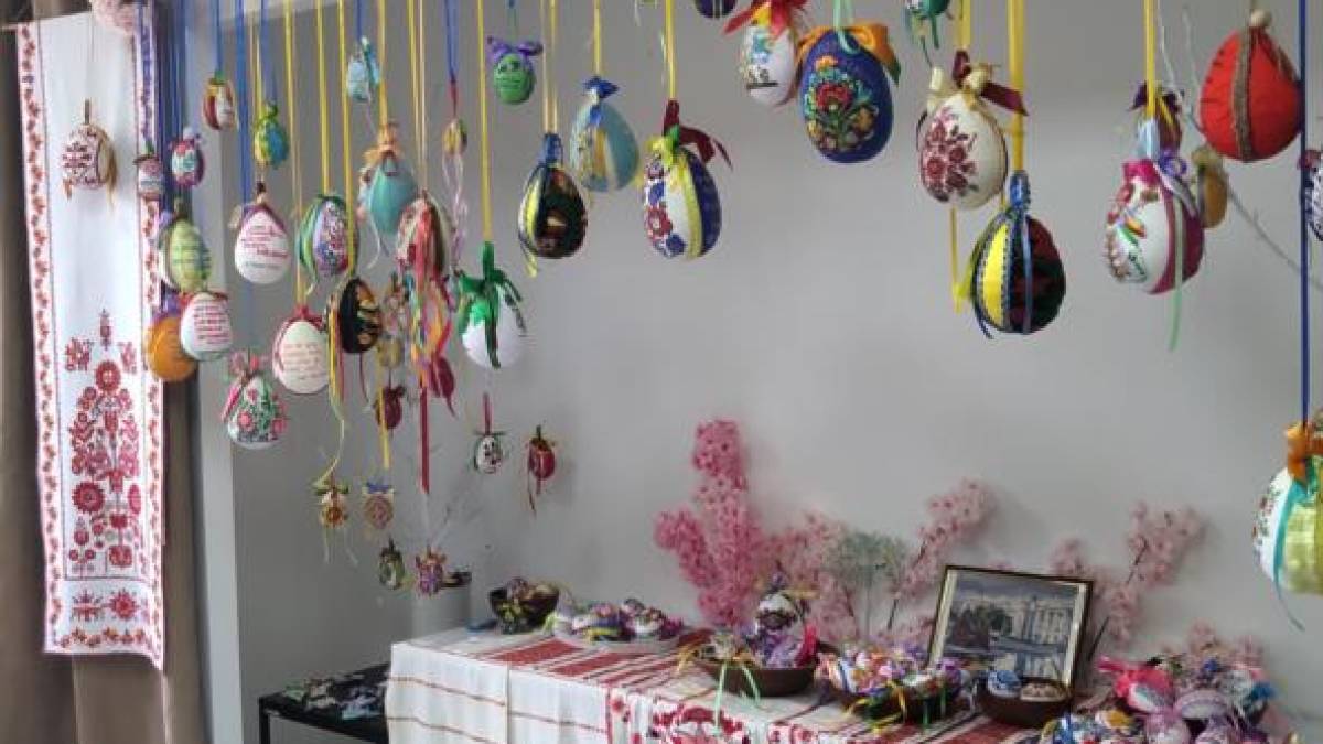 Великдень у творчій родині