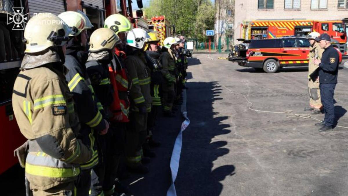 У підземній школі обласного центру відбулися протипожежні навчання