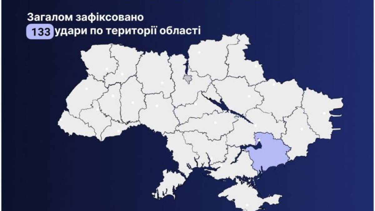 Упродовж доби окупанти вдарили по 7 населених пунктах Запорізького регіону