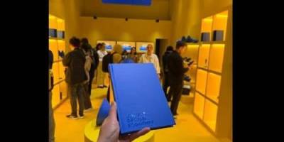 Україна представила на виставці в Японії видання зруйнованої росіянами друкарні