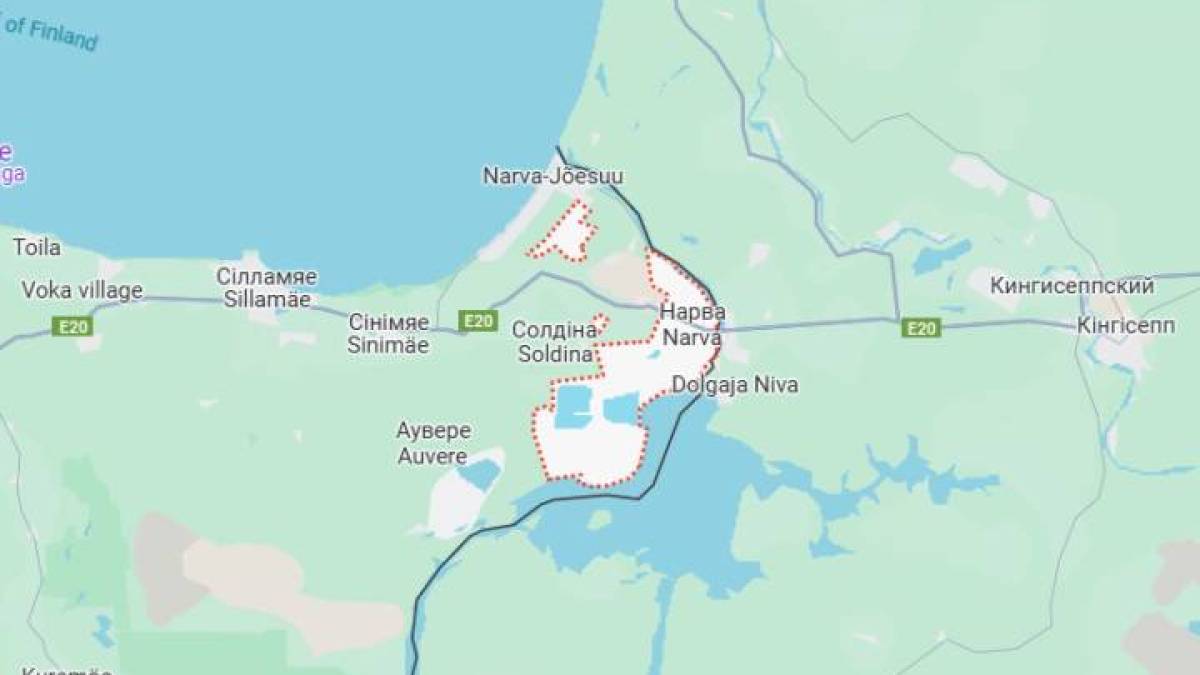 Естонія планує створити військову базу у прикордонному з росією місті Нарва