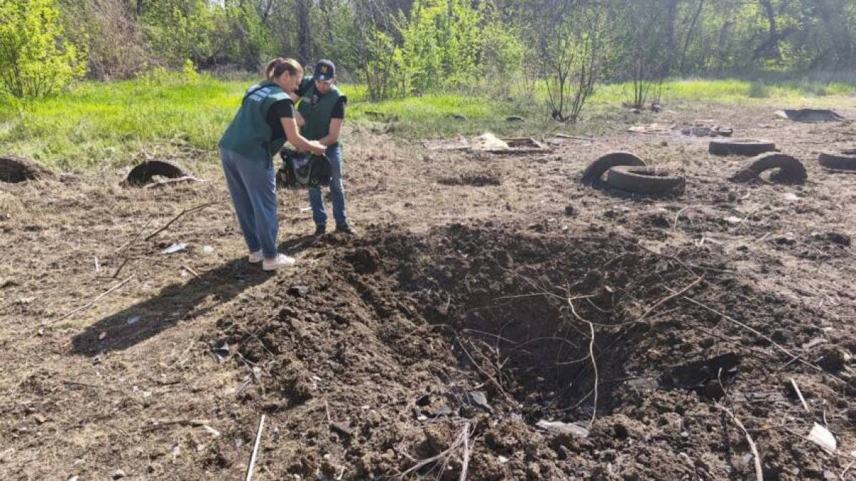 Внаслідок атаки мопедів утворилося дві вирви в Шевченківському районі Запоріжжя