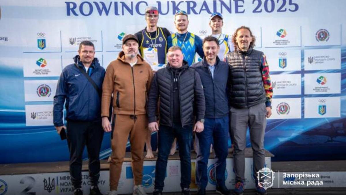 Запорізький весляр здобув медалі на всеукраїнських змаганнях