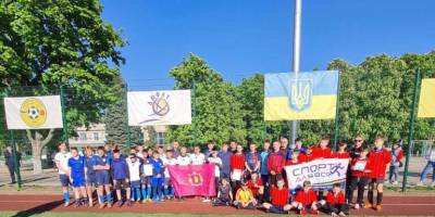 Юні спортсмени Запорізької області відзначили Всеукраїнський день футболу товариським матчем
