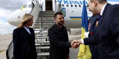 Володимир Зеленський прибув із візитом до Чехії