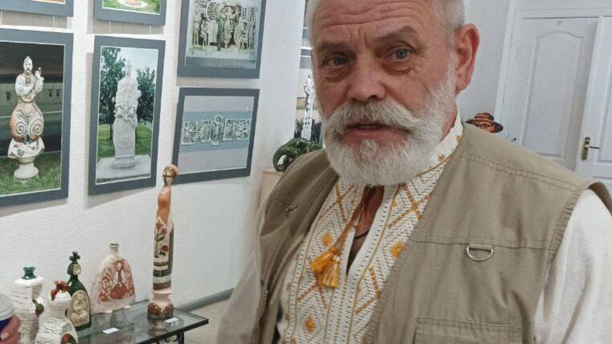 Вітаємо з ювілеєм Олександра Жолудя – скульптора, майстра кераміки, педагога!