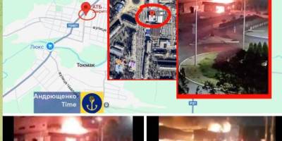 В окупованому Токмаку ПВО рф замість дронів вдарило по цивільній забудові