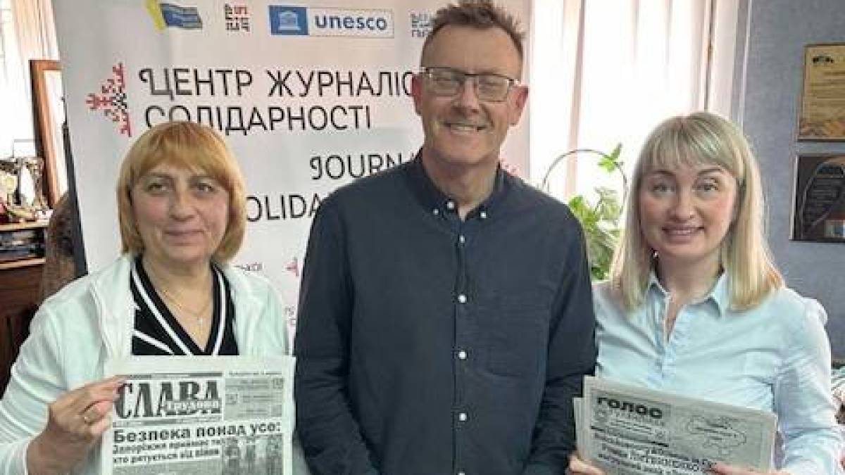 Запоріжжя відвідав норвезький журналіст