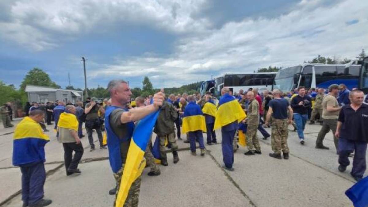 Коордштаб: Визволені з полону 307 оборонців України — представники рядового і сержантського складу