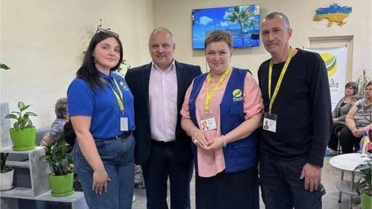 У Запоріжжі для переселенців відкрили «Зимовий сад»