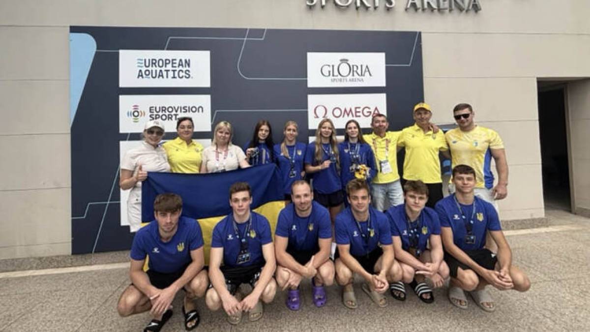Збірна Україна зі стрибків у воду — найсильніша в Європі з історичним досягненням