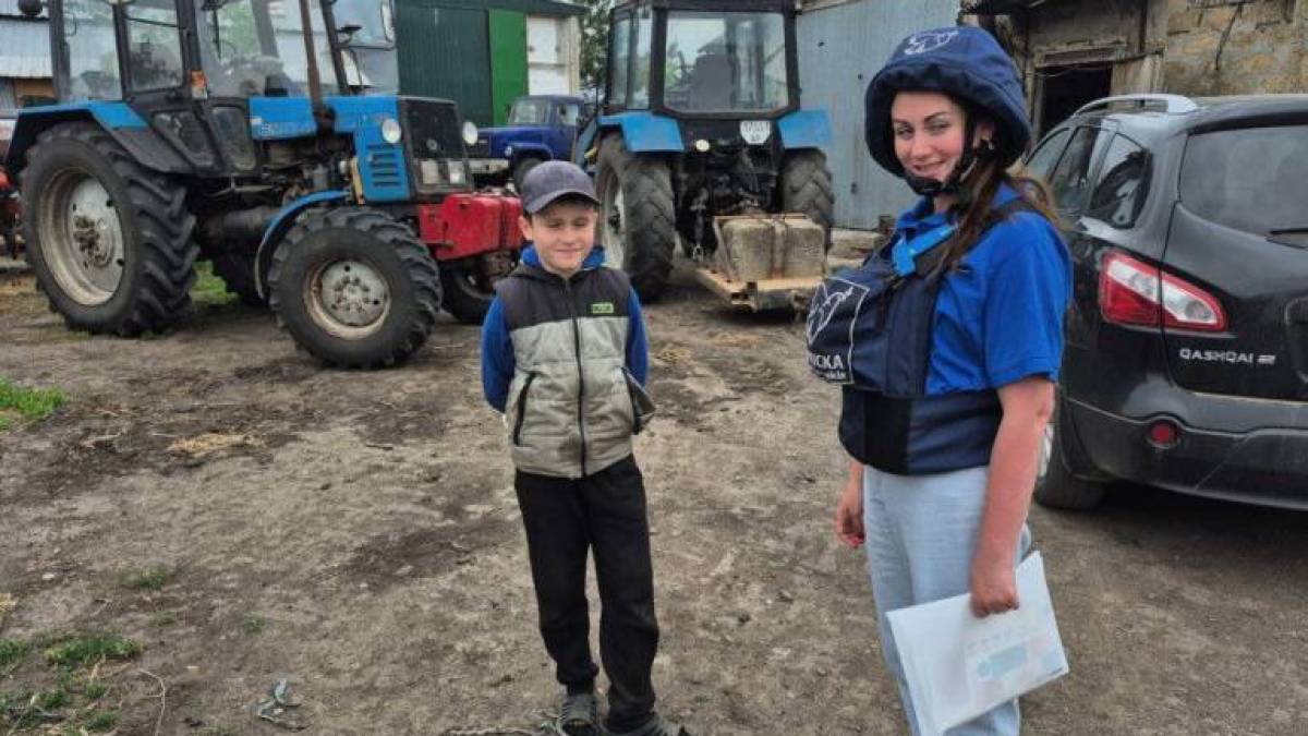 У селі Магдалинівка Запорізької області триває обов’язкова евакуація дітей та їхніх родин