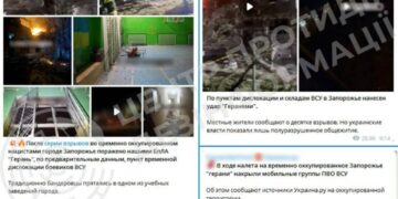 російська пропаганда поширює дезінформацію про дроновий удар по Запоріжжю