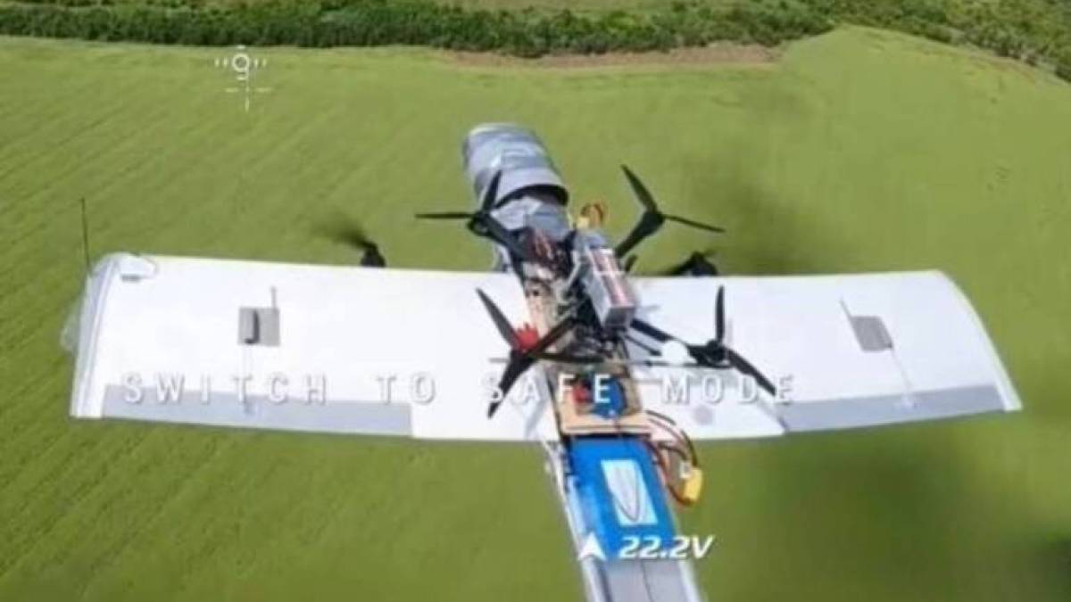 Противник почав застосовувати БПЛА Молния, як носій FPV