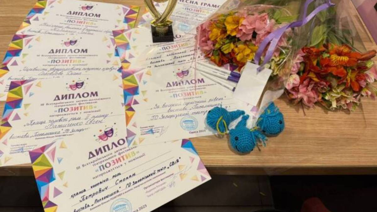Юні актори театру «СВіЯ» повертаються з Одеси з перемогою