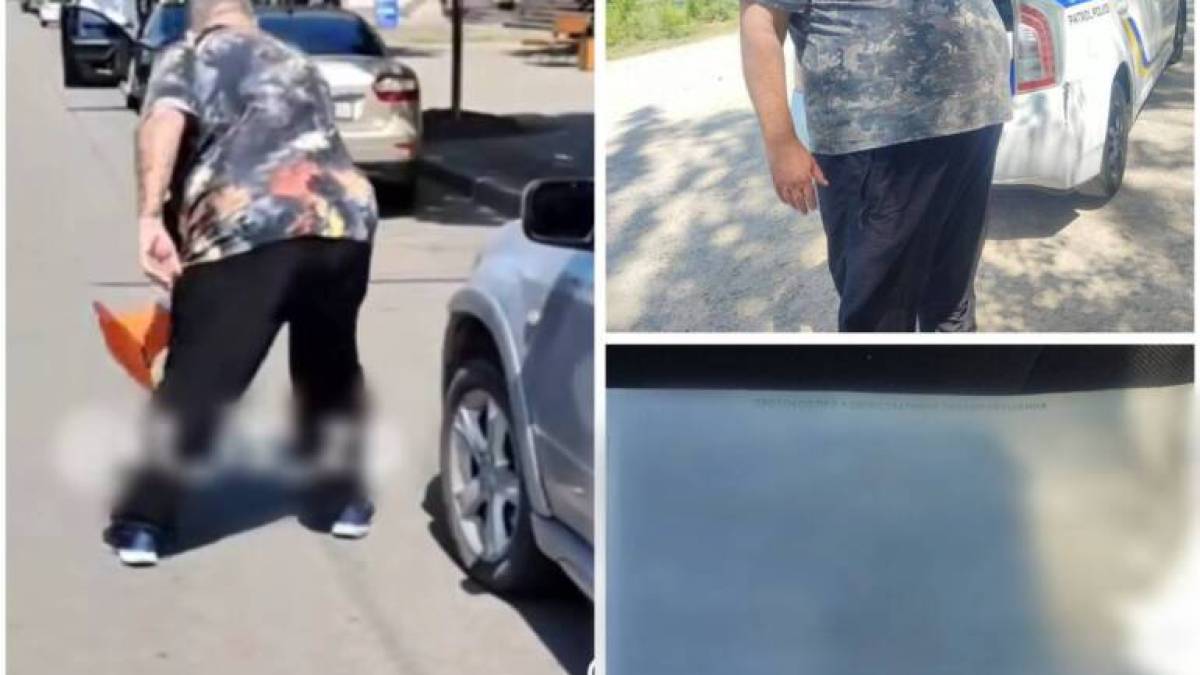 У Запоріжжі водія покарали за неадекватну поведінку