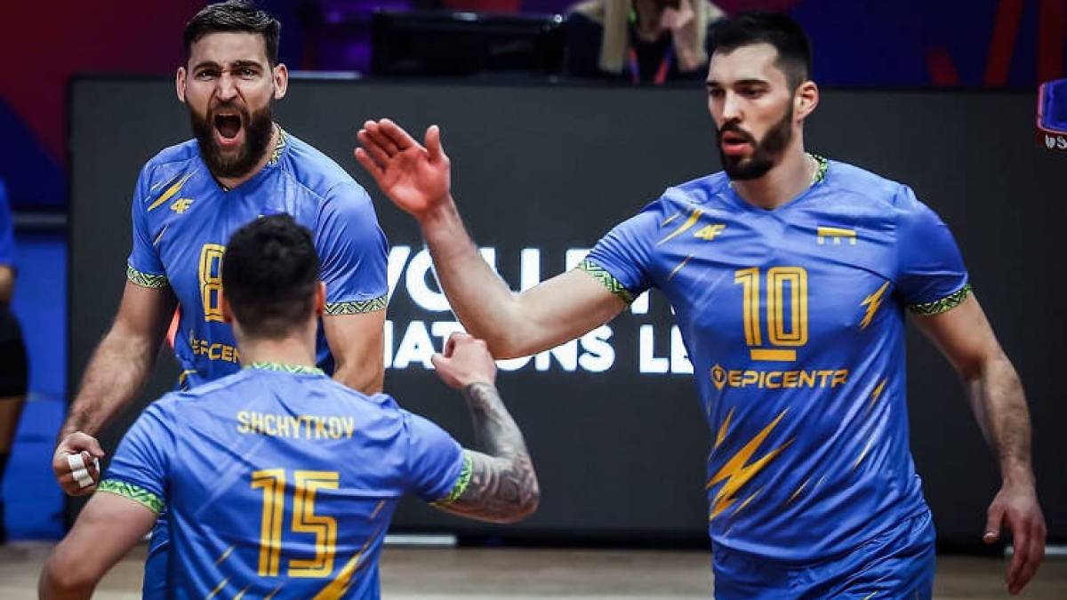 Збірна України перемогою над волейболістами США стартувала у Лізі націй-2025