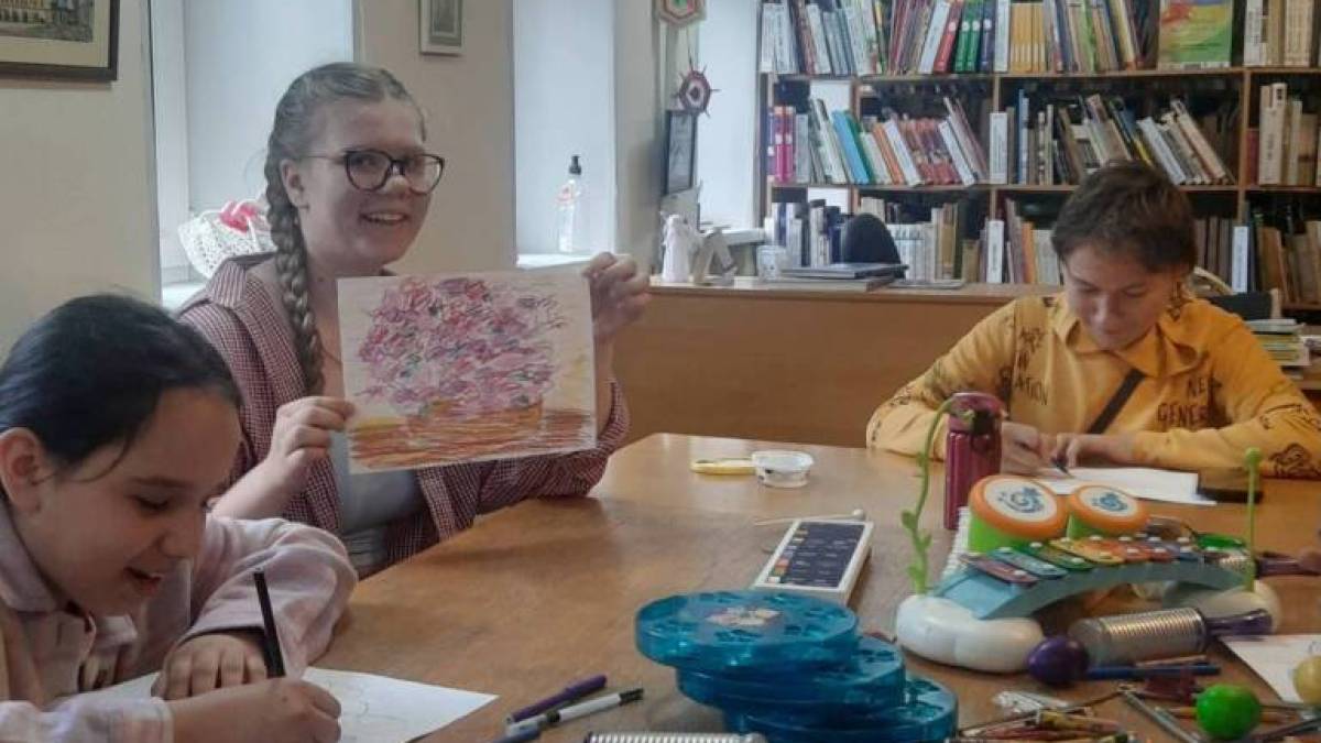 До арттерапії в бібліотеці «Юний читач» готові завжди