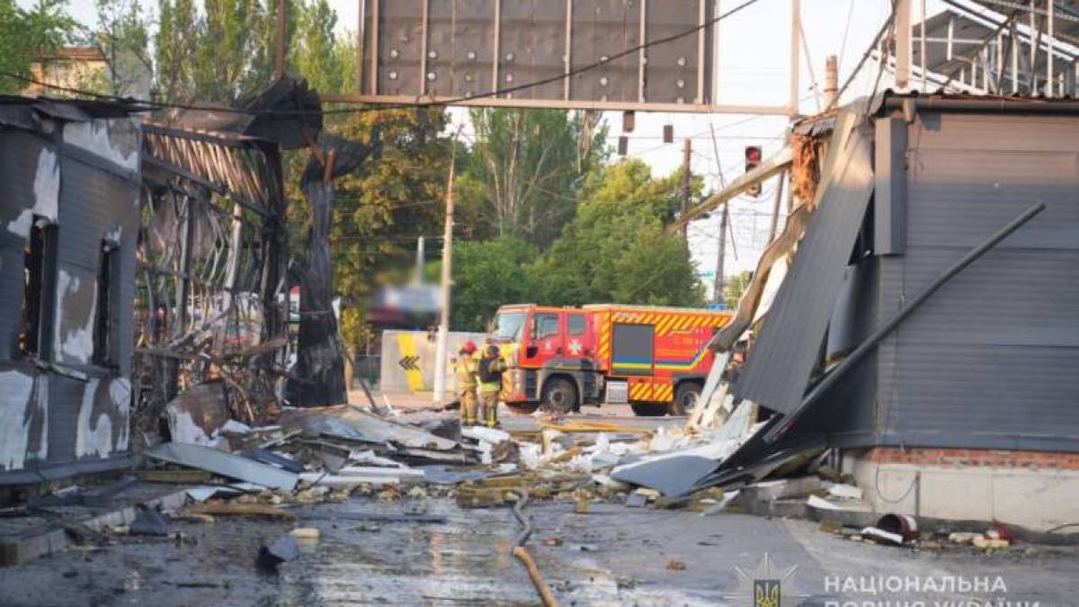 Наслідки ворожих атак по Запоріжжю