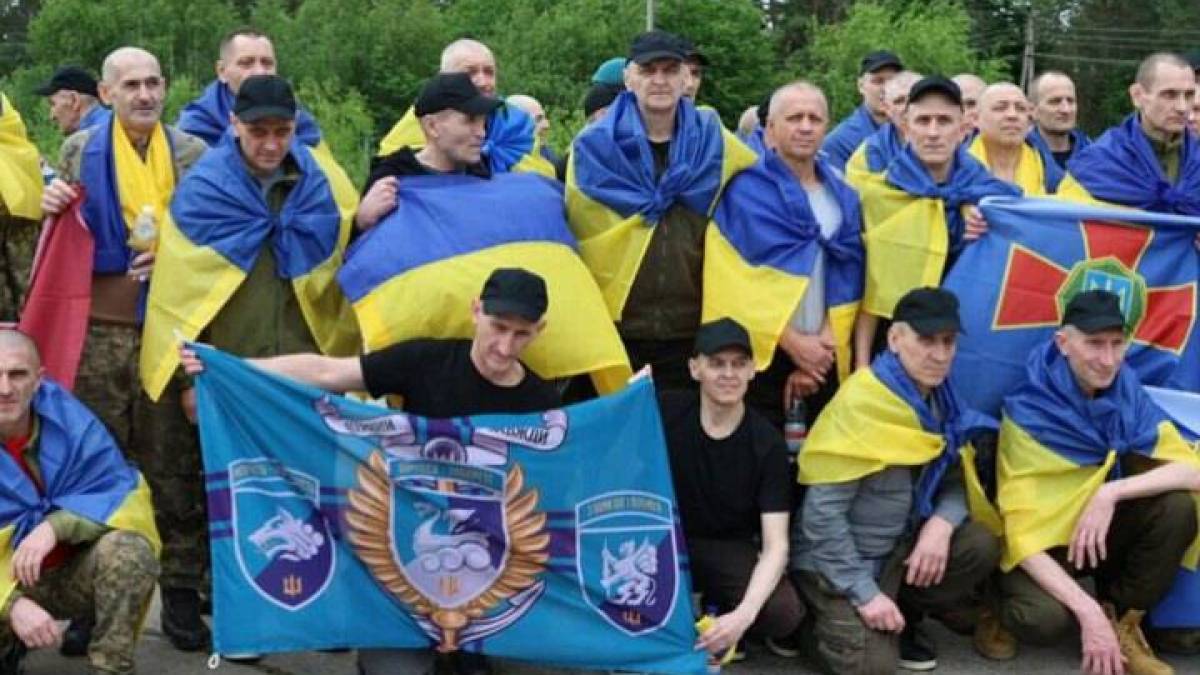 З російського полону повернулась ще одна група наших воїнів