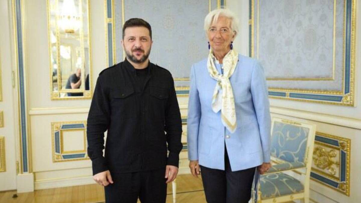 Президентка Європейського центрального банку Крістін Лагард прибула до Києва