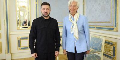 Президентка Європейського центрального банку Крістін Лагард прибула до Києва