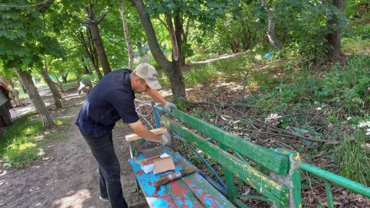 У Запоріжжі доводять до ладу зелені зони