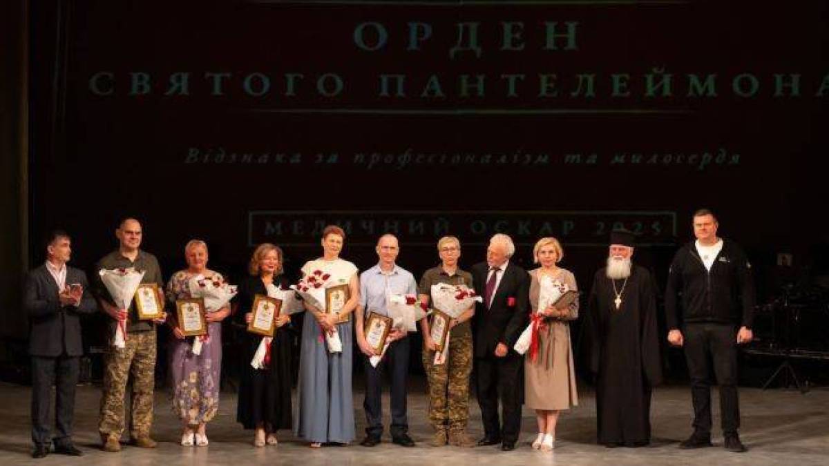 У Запоріжжі привітали переможців конкурсу «Орден святого Пантелеймона»
