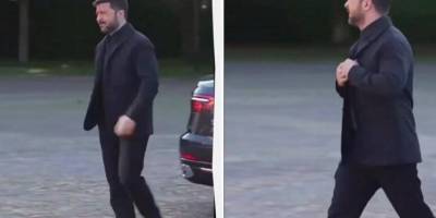 Володимир Зеленський був на саміті НАТО у костюмі, але не відмовився від стилю мілітарі зовсім