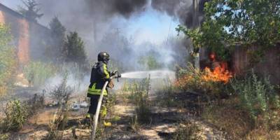 27 червня внаслідок ворожих обстрілів сталося шість пожеж у Пологівському та Василівському районах