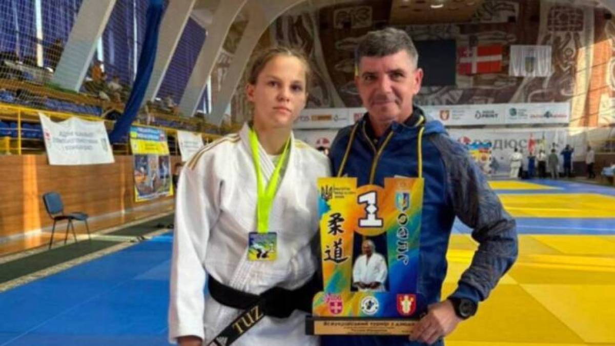 Юна спортсменка з Запоріжжя стала чемпіонкою України з дзюдо