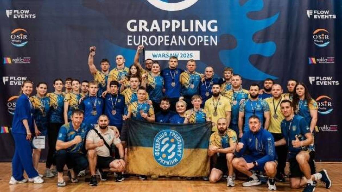Збірна України з грепплінгу — найсильніша у Європі
