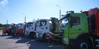 Запорізький регіон продовжує оновлювати парк спецтехніки для комунальних підприємств міста та області
