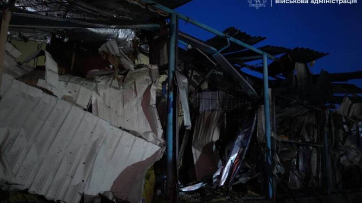 У Запоріжжі через атаку російських дронів виникли пожежі