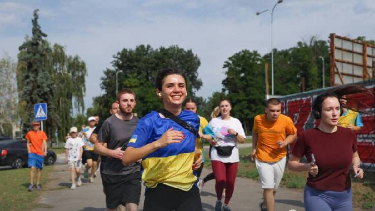 У Запоріжжі поліція разом з громадянами провели забіг