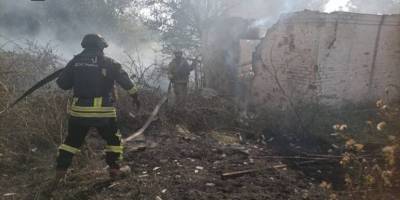 У Запорізькій області внаслідок ворожих обстрілів спалахнуло поле ячменя