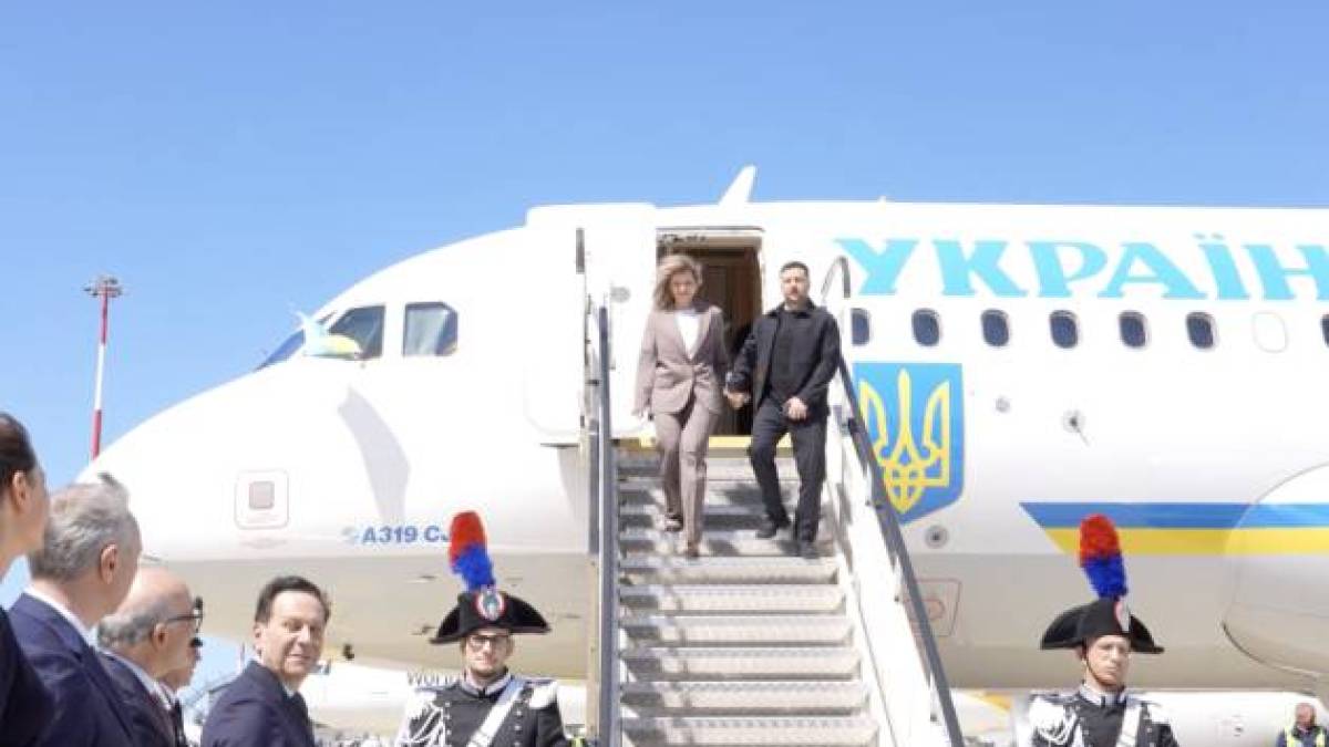 Володимир Зеленський розпочав візит до Італії