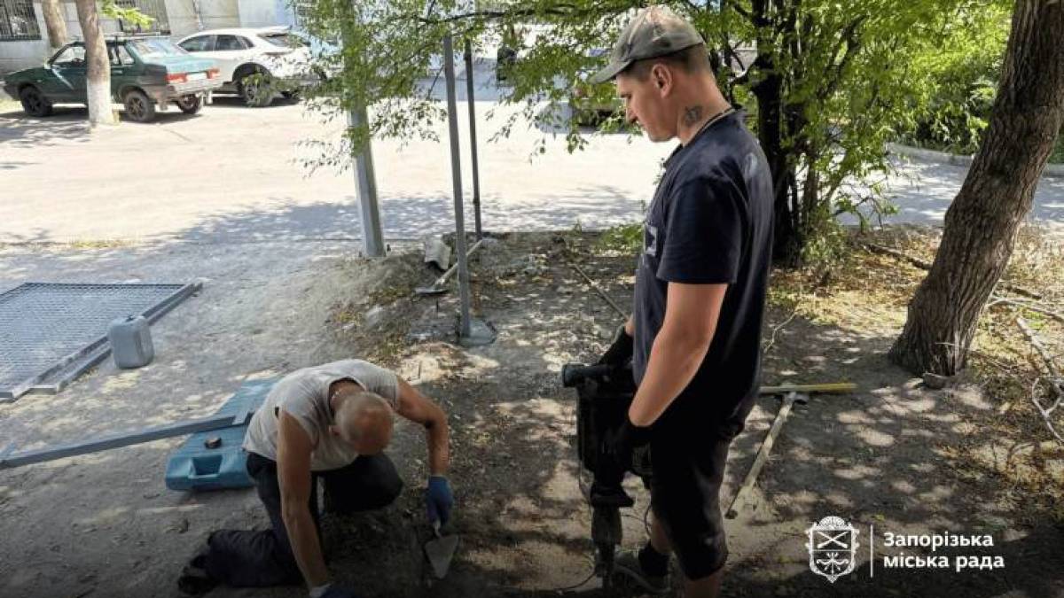 У Запоріжжі відновлять ще один  майданчик для дітей