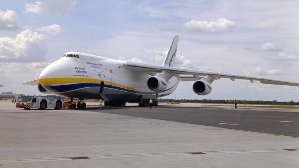 Літак Ан-124 “Руслан” перелетів з Києва до Лейпцига та пройде сертифікаційне випробування