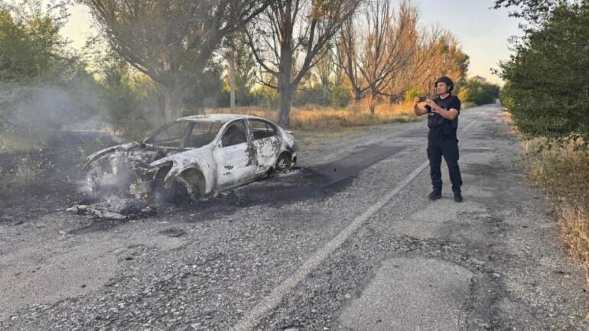 Поліція показала наслідки ворожих обстрілів Запорізької області