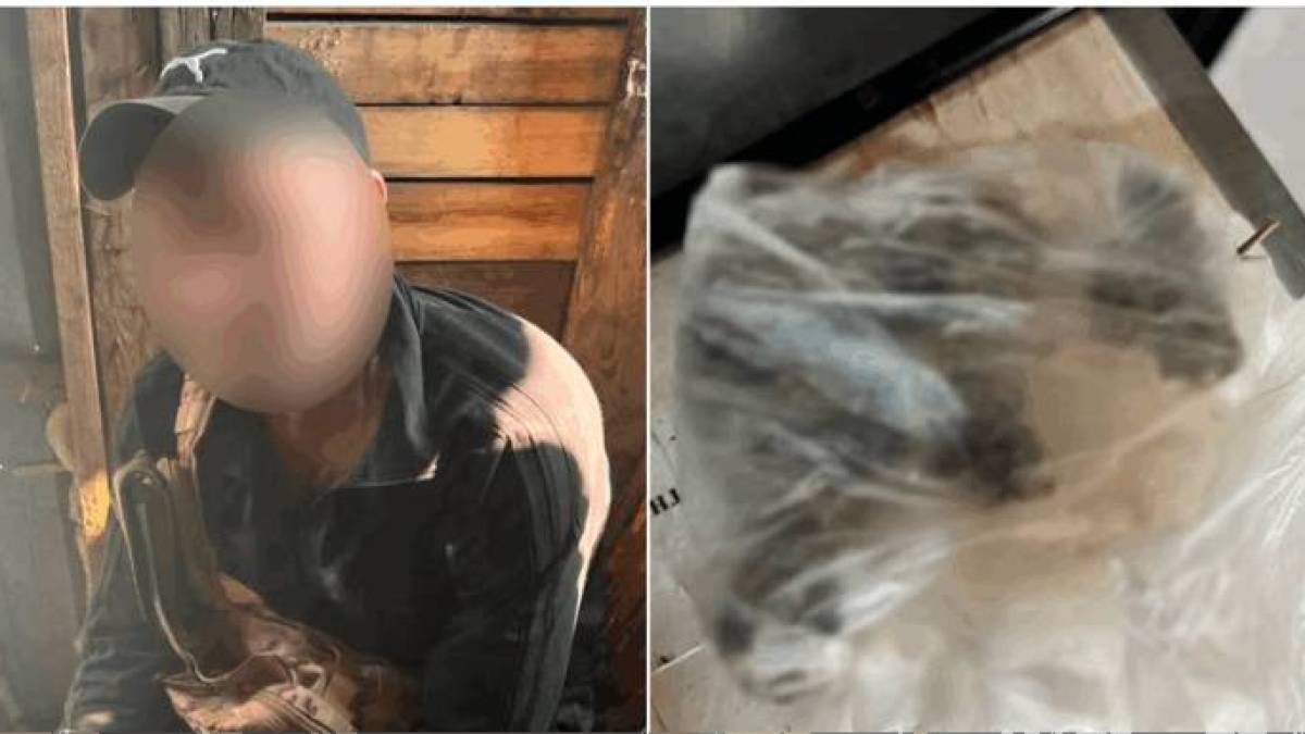 На блокпосту у Запоріжжі у військового знайшли пакет із наркотиками