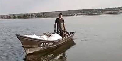 На Дніпровськом водосховищі триває перевірка промислу риби