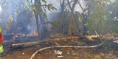 22 липня внаслідок ворожих обстрілів сталося 3 пожежі у Запорізькому та Пологівському районах