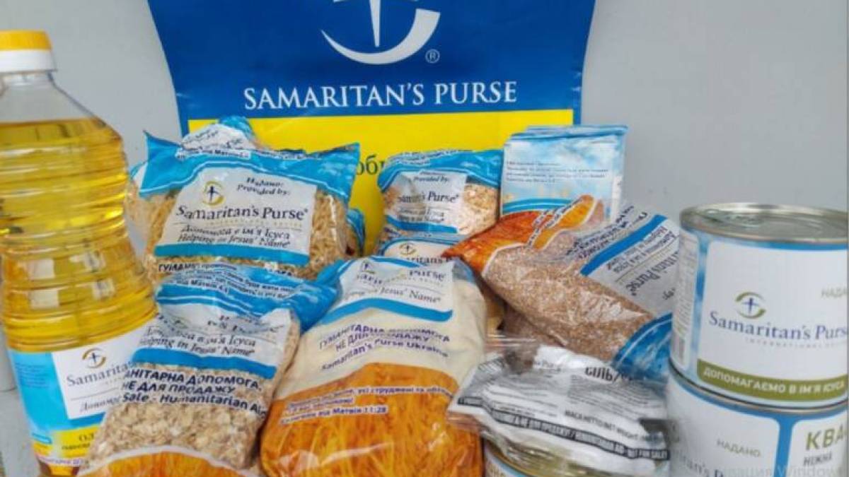 Реєстрація на отримання продуктових наборів у Запоріжжі від Церкви Перемога