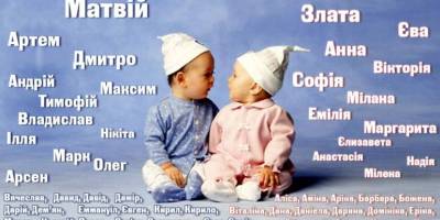 Олександр, Марк, Софія та Емілія — найпопулярніші імена в Україні у 1-му півріччі 2025 року