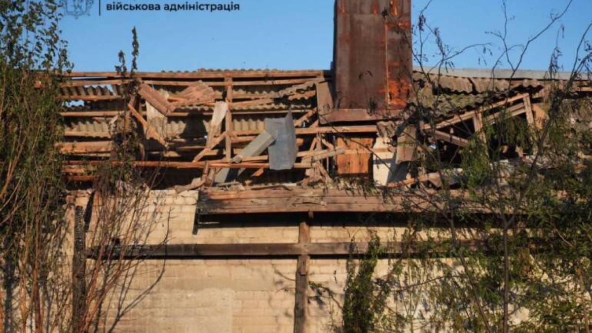 Наслідки ворожої атаки на Запоріжжя