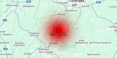 Землетрус магнітудою 2,9 був зафіксований під Полтавою