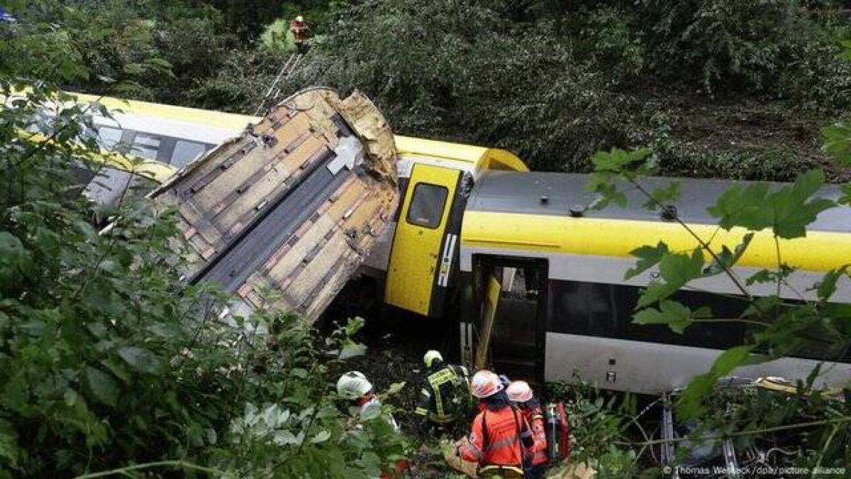 У залізничній аварії в Німеччині постраждали п’ятеро українців